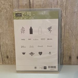 Tiny Tags StampinUp stamp set